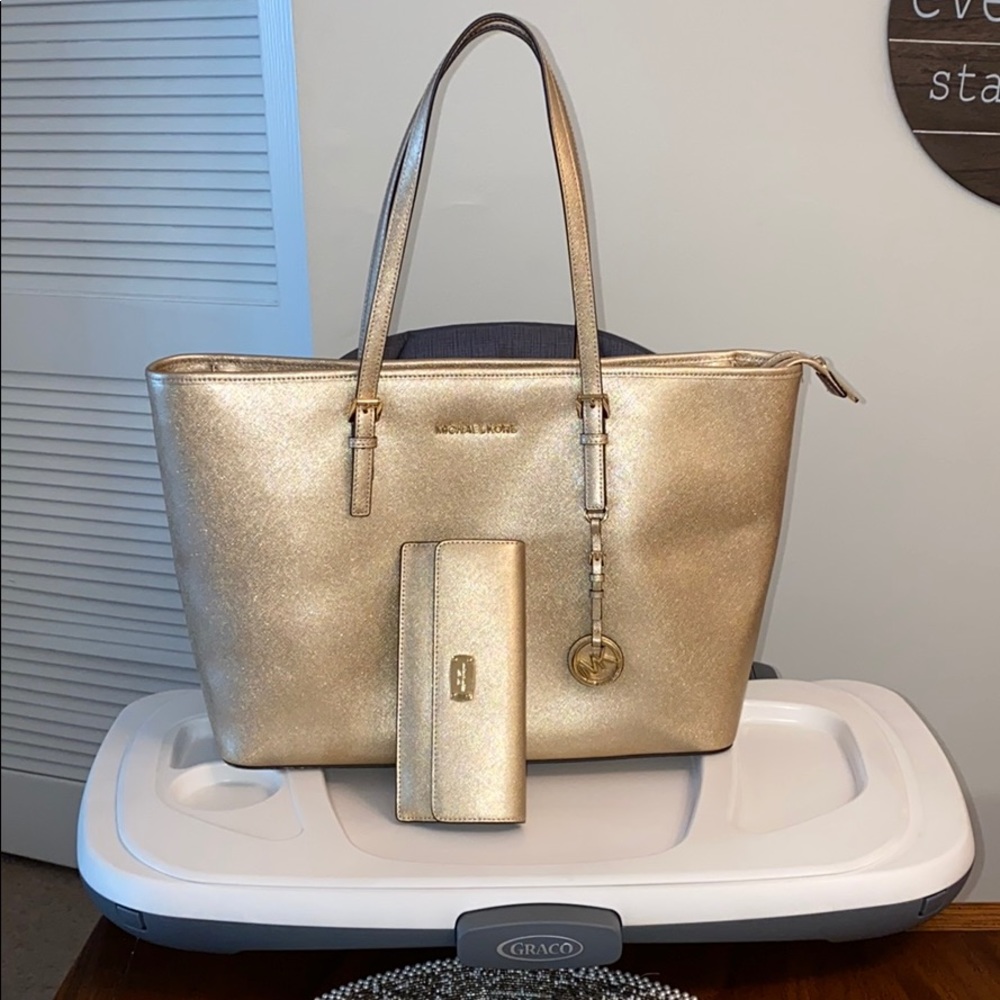 Michael Kors purse and wallet